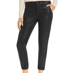 Paige Mayslie cropped coated jogger